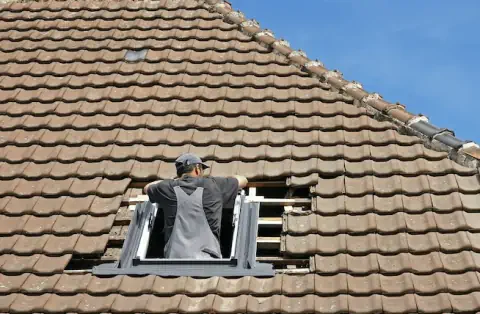 Pose de velux - Plounérin